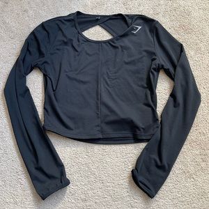 NWOT Gymshark Nikki Blackketter Crop Top